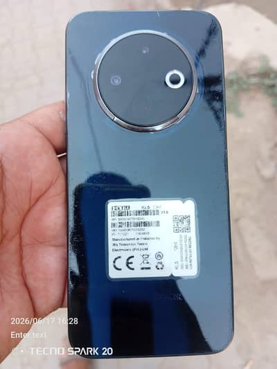 Tecno SPARK 30C full box 9 manth warranty