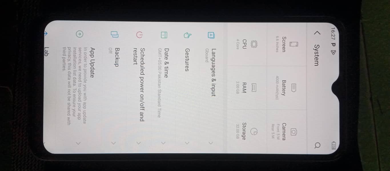 Itel A49 2