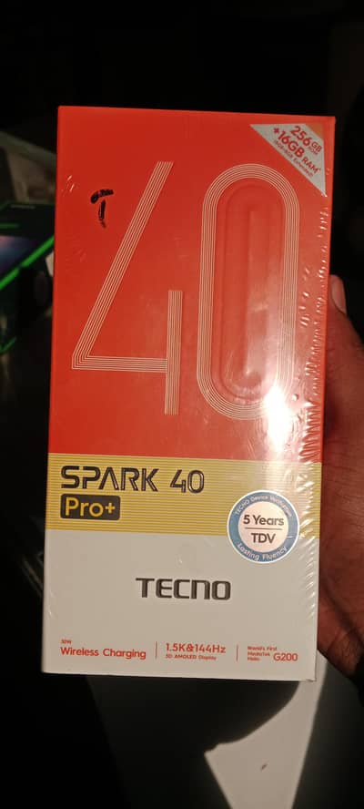 Tecno Soark 40 pro +