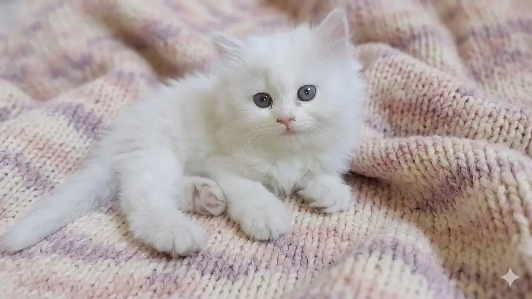 5 weeksPersian kittens white blue eyes show quality doll face taddy — photo 5
