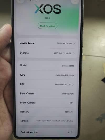 Infinix Note 50