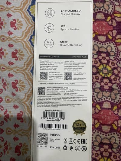 Infinix Smart Watch Xwatch 3 plus