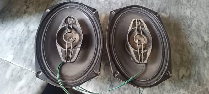 JVC Car Speakers Big Magnet