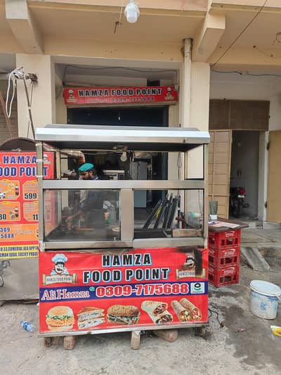 Burger Shawarma Counter