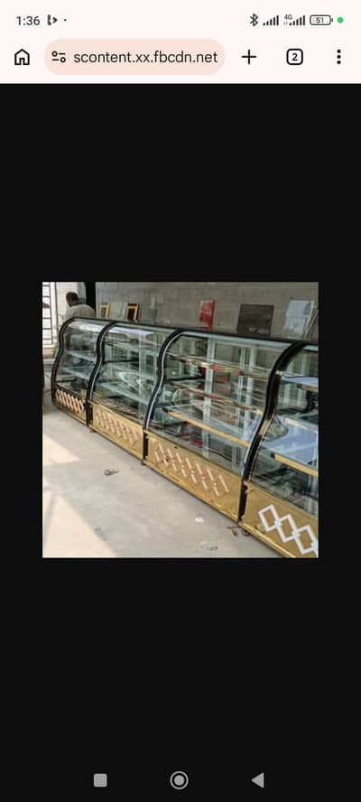 display bakery counter and chillers hot counter much moor