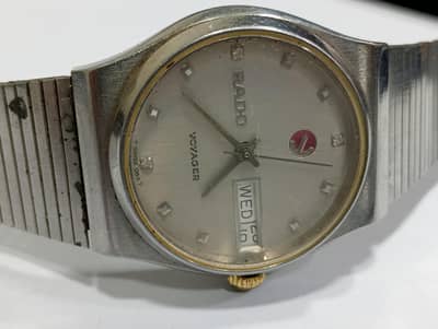 Vintage Rado voyage swiss automatic watch for men