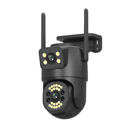5MP 2K Dual Lens PTZ Outdoor Camera Two-Way Talk With Supply