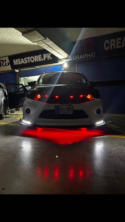 Cultus modified headlights with eyes