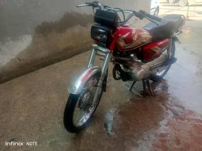 Honda 125 in good condition with double saman
