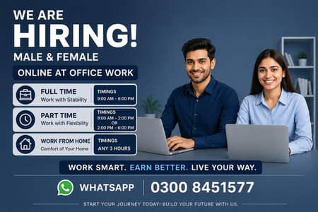 full time part time home based work available