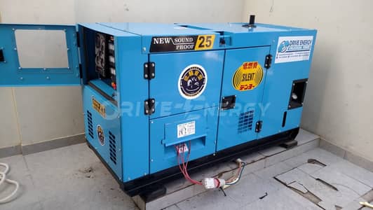 Generator Diesel Denyo 25 kVA – Imported Japanese Engine used Slightly