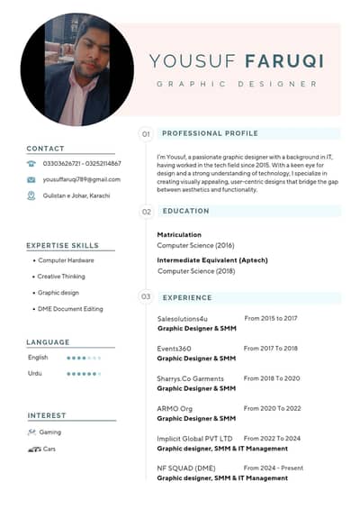 Looking for graphic designing jobs