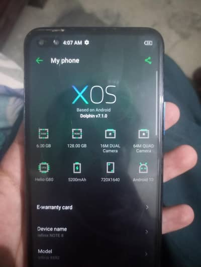 Infinix Note 8