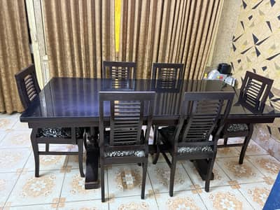 Habitt Dining Table (6 person set)