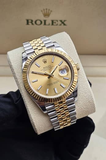 Personally Owned Rolex Datejust 41mm | Champagne Dial | Ref 126333 |