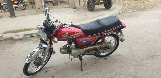 Honda 70 2009 total jeniune 27000 driven