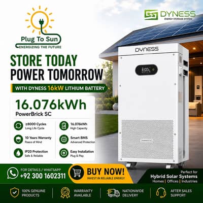 Dyness 16 Kw lithium battery