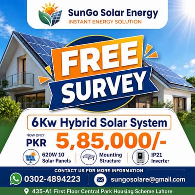 6KW Hybrid Solar System