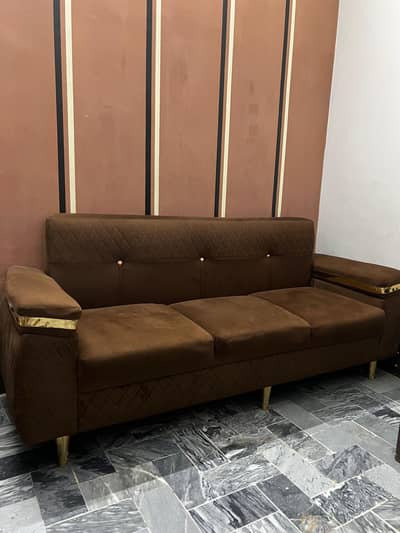 6 seater sofa set in excellent condition
