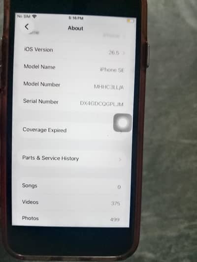 Apple iPhone SE