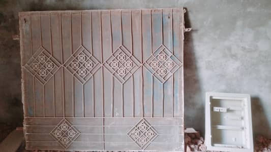 Outdoor wall window 6×6