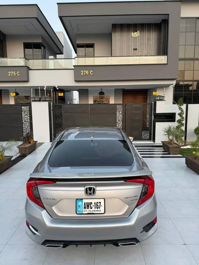 Honda Civic 2021 Red Meter