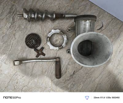 manual meat mincing machine