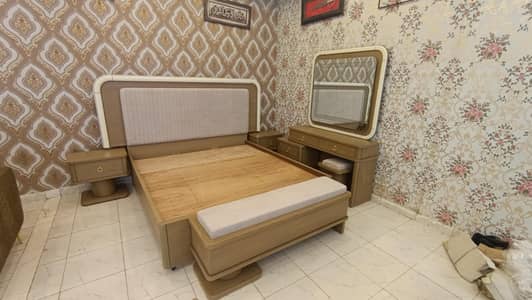 Brand New Turkish King Size Bed With Wardrobe Ottoman