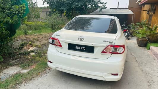 Toyota Corolla XLI 2013