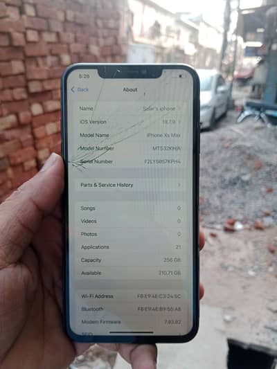 Apple iPhone XS Max 256gb Dual pta approved