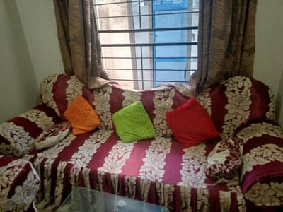 sofa set and bed for sale