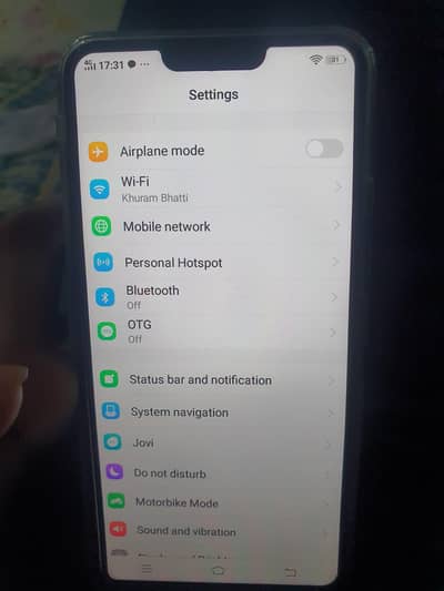 Vivo Y81i all ok no fult just penal change ache wala ha