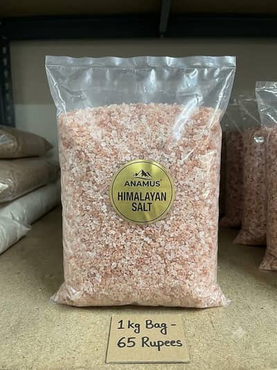 خالص ہمالین پنک سالٹ | Fine Grind & 1-5mm Granules | ہول سیل قیمت
