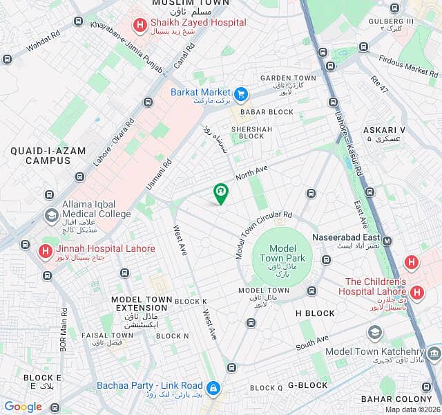 Hot Location Plot in Model Town 0