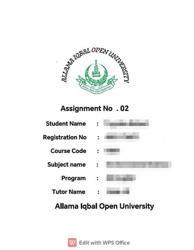bs english 1st semester complete set of assignment