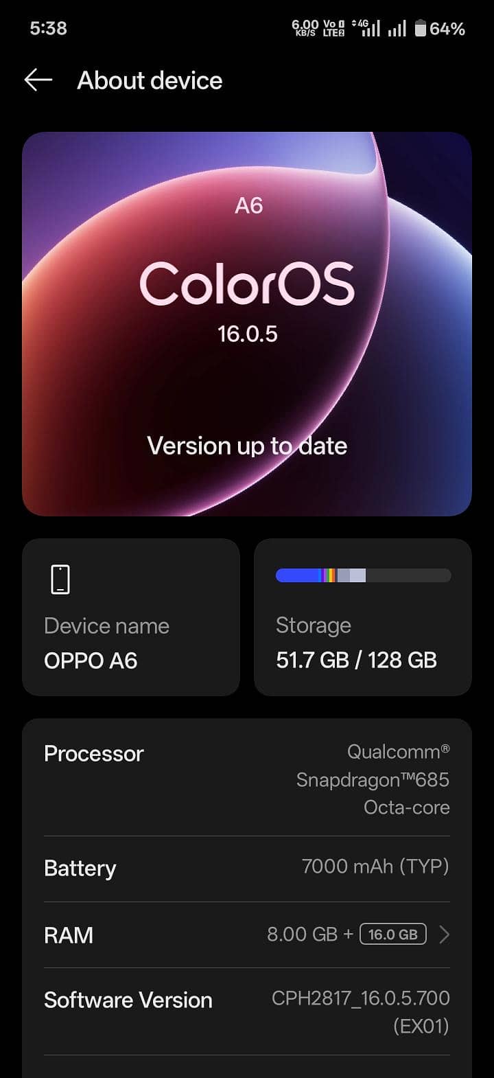 OPPO A6 1
