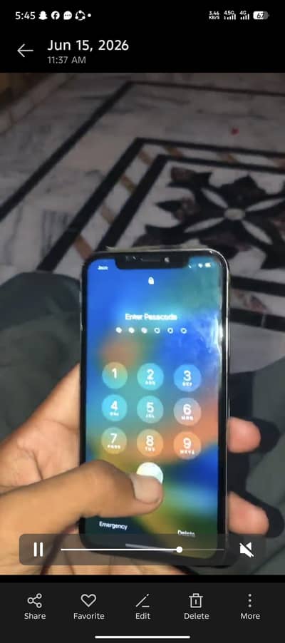 Apple iPhone X
