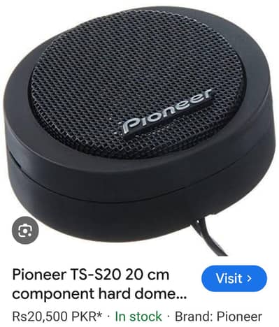 Original Pioneer Tweeter set