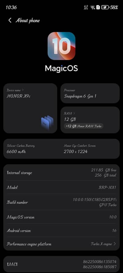 Honor X9c