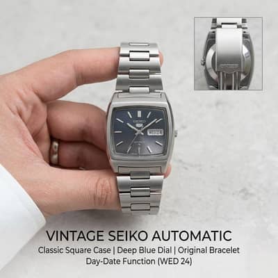 SEIKO (5) watch 6319-5021 Vintage Watch
