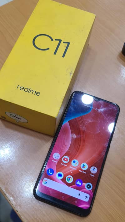 Realme C11 with box