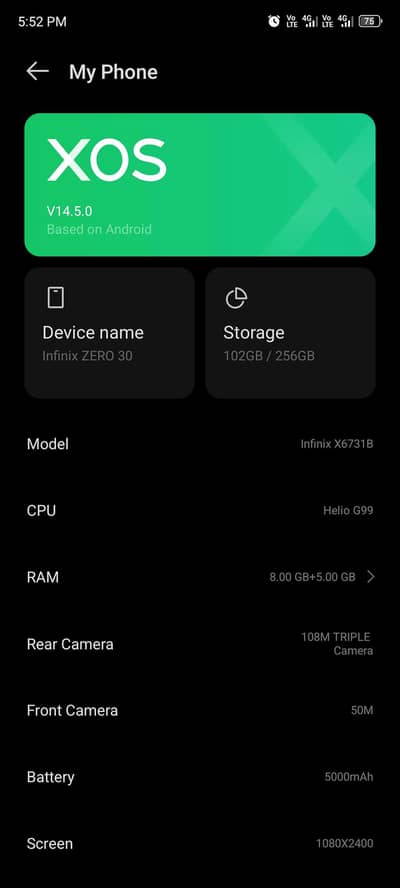 Infinix Zero 30