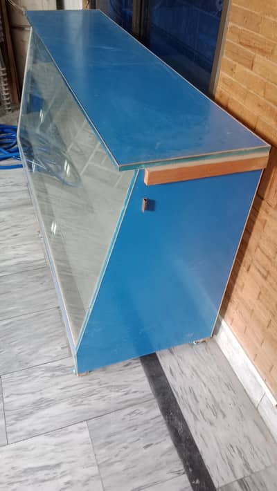 counter with shelves for home or shope