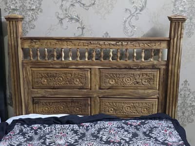 Solid Wood Single Bed For Sale