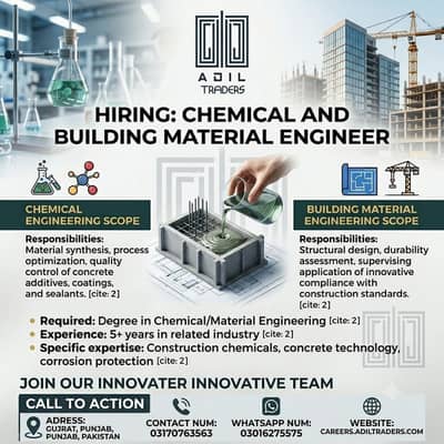 Chemical Building Material Engineer