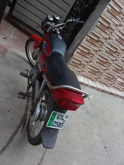Honda CD 70 united dhoom road prince Ghani sa bast