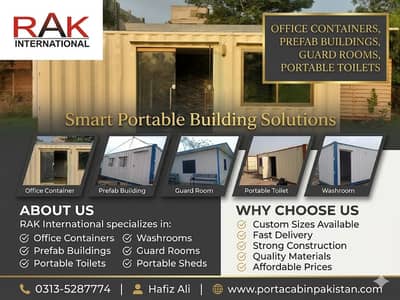 Prefab guard room,porta cabin,toilet/washroom,container office,store