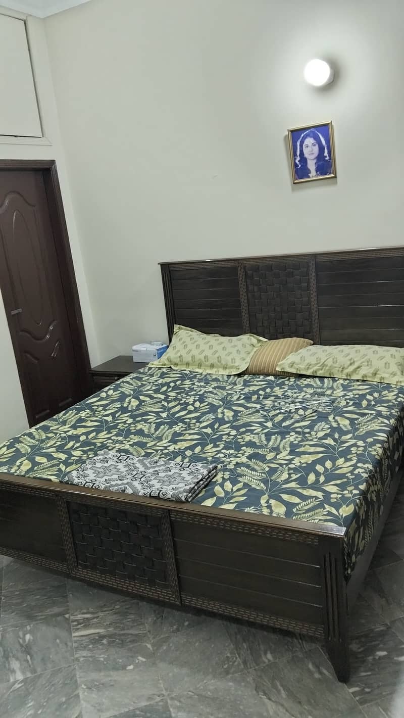 Solid wood bed dressing side tables 2
