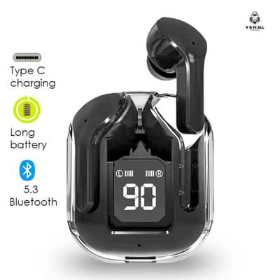 Air31 Crystal Wireless Earbuds (New Box Pack)
