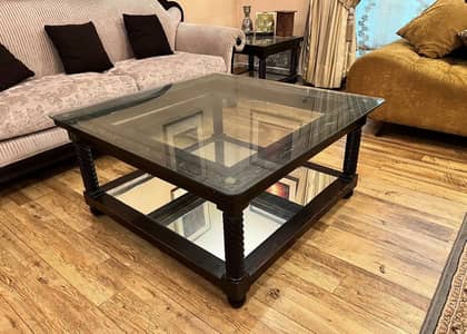 Wooden Lounge Table Set for Sale